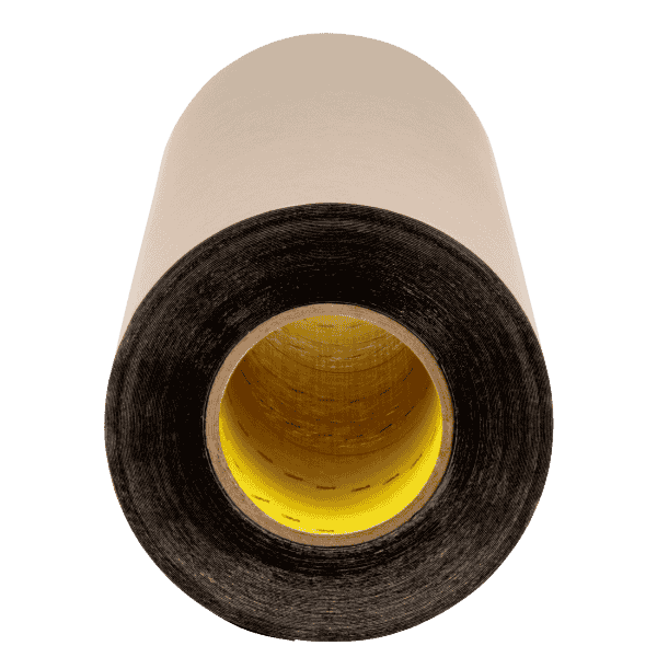 3M Air and Vapor Barrier Through Wall Flashing Tape 3015TWF, Black, 18 in x 75 ft, 1/Case, Slit Liner